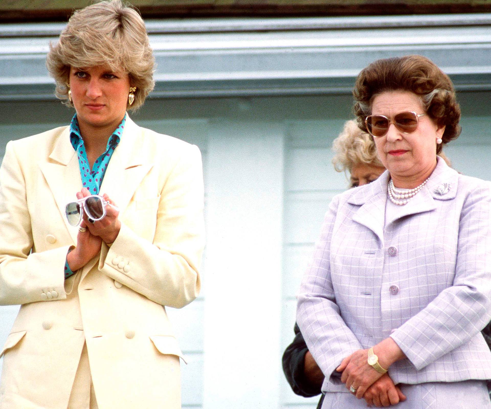 Princess Diana and Queen Elizabeth