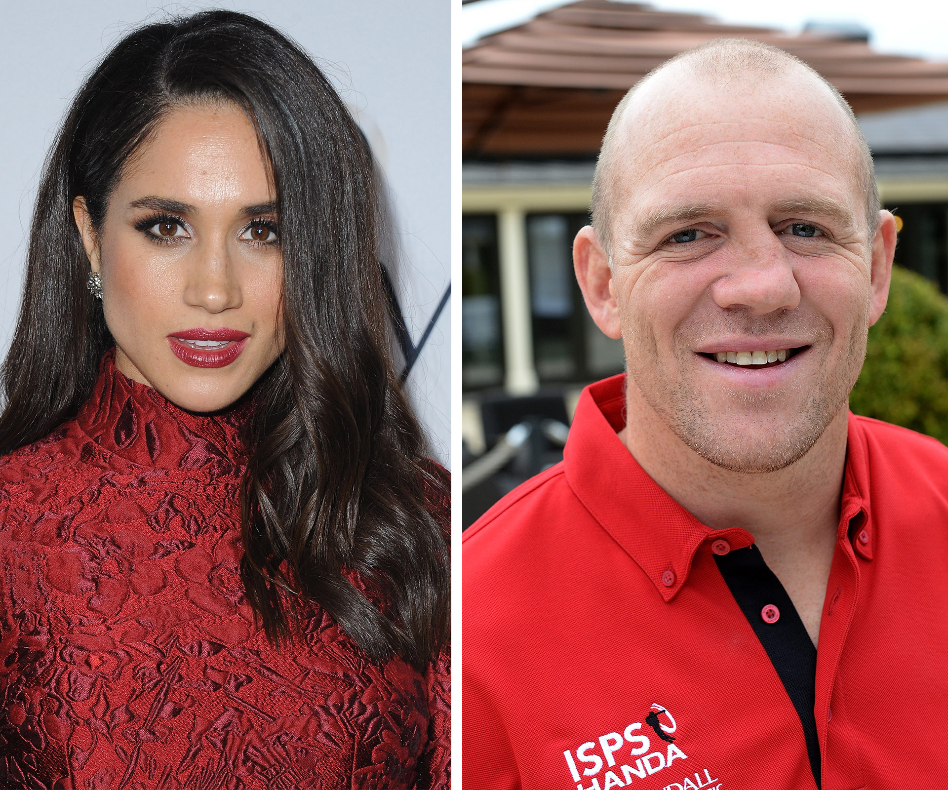 Meghan Markle and Mike Tindall 