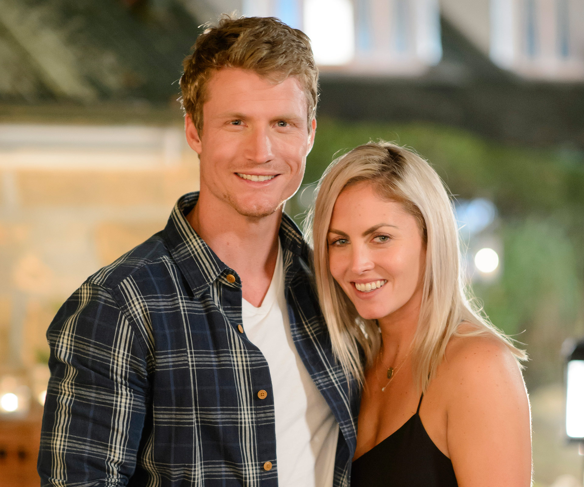 Nikki Gogan and Richie Strahan