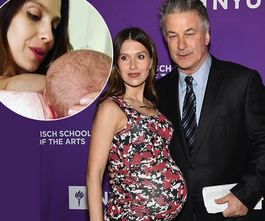 Hilaria Baldwin shares family health update while breastfeeding one-week-old baby Romeo