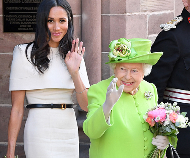 Meghan Markle and Queen Elizabeth II