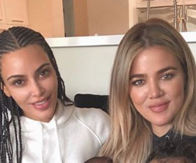 Kim Kardashian West and Khloe Kardashian