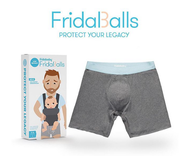 Fridaballs: Kid-proof underwear for dads