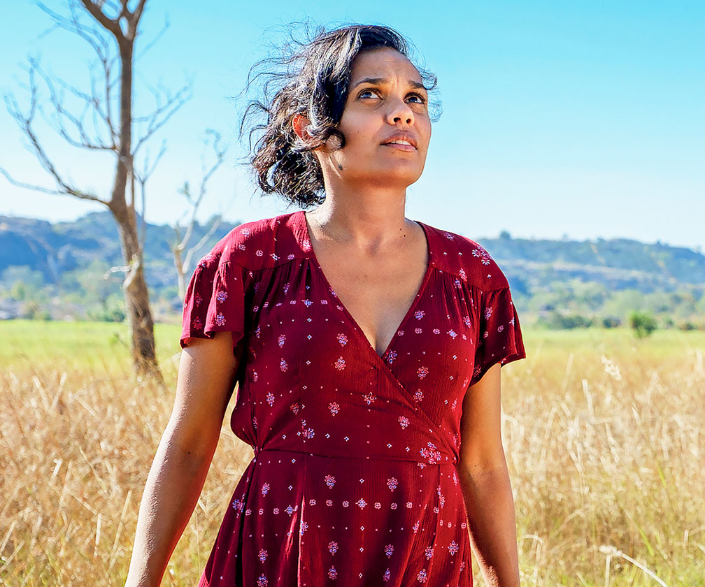 Miranda Tapsell produces, co-writes and stars in Top End Wedding