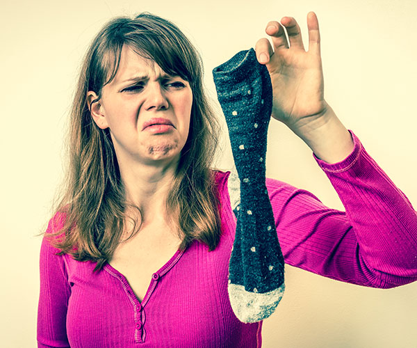When socks attack: It turns out footwear can be fatal!