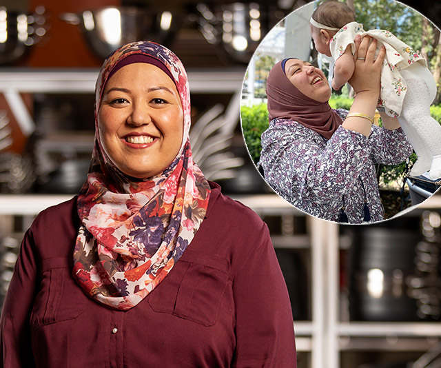 EXCLUSIVE: MasterChef’s Amina says the show was her maternity leave after giving birth to her daughter