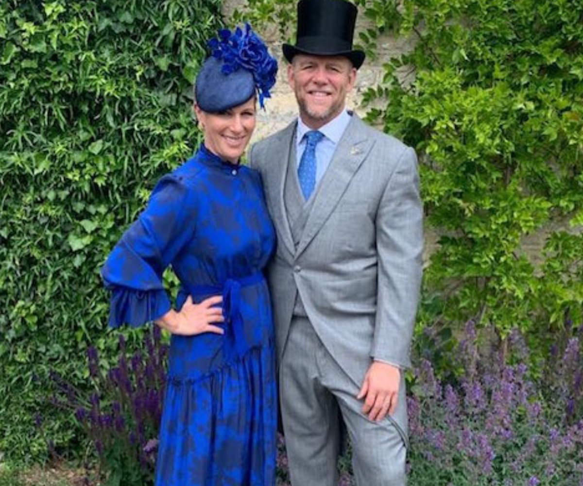 Zara and Mike Tindall just did the most relatable thing ever by dressing up for the races… in their own backyard