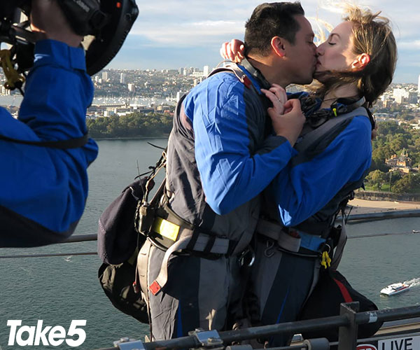 REAL LIFE: How one man pulled off the ultimate proposal at one of Sydney’s most iconic landmarks