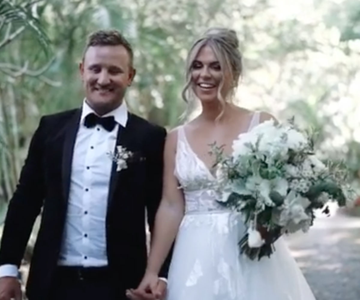 Sealed with a cheeseburger! Inside former Bachelor star Tara Pavlovic’s wedding to Nick Shepherdson