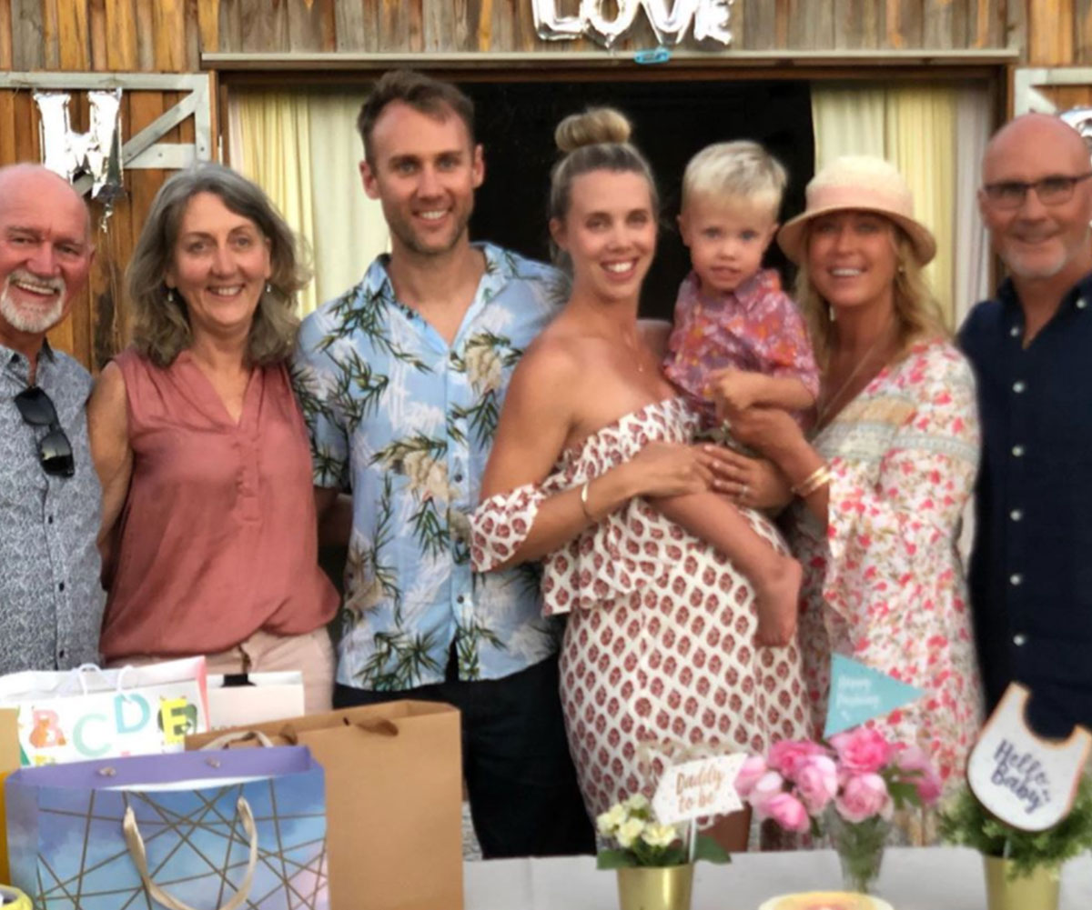 “Nearly ready to be a granny again”: Lisa Curry and Grant Kenny gather to celebrate daughter Morgan Kenny’s gender reveal party