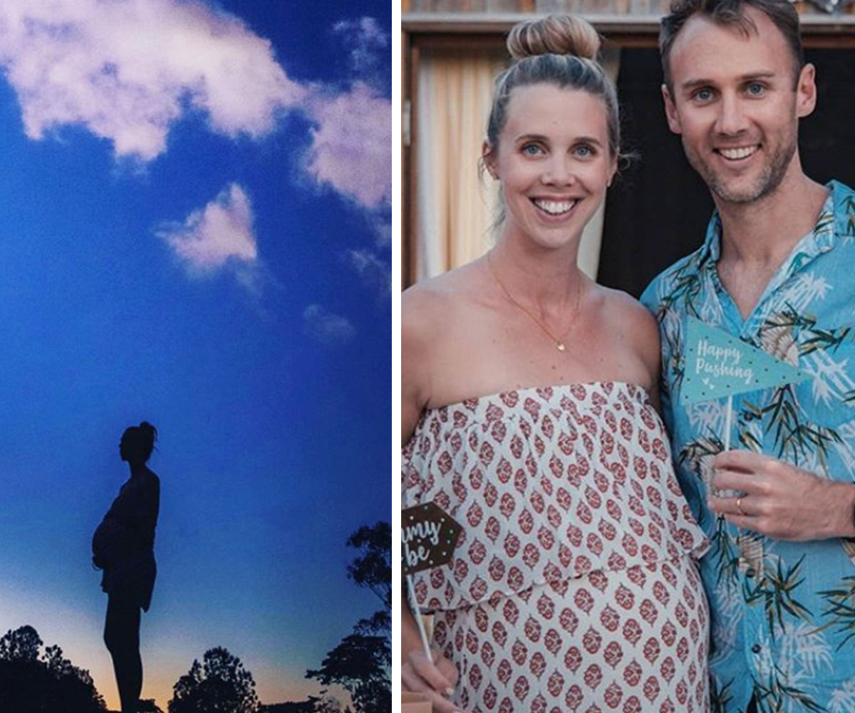 Ryan Gruell pens a touching message to wife Morgan Kenny as they await the arrival of baby number two, just weeks after Jaimi Kenny’s death