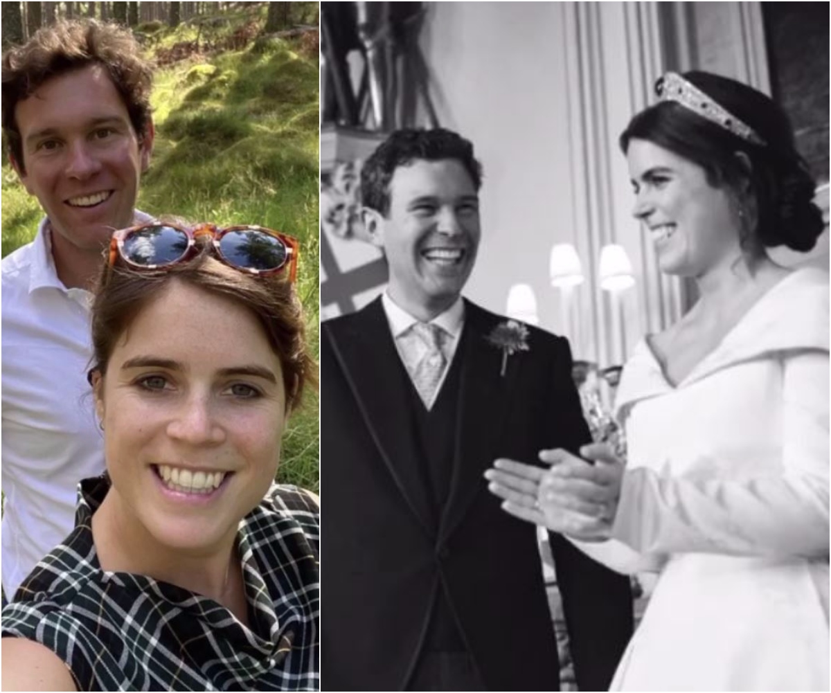 Pregnant Princess Eugenie shares gorgeous never-before-seen pics as she celebrates two years of marriage with Jack Brooksbank