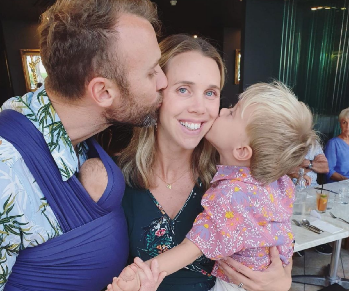 Fifi Box shares a sweet message to Morgan Gruell as she cherishes time with her two sons