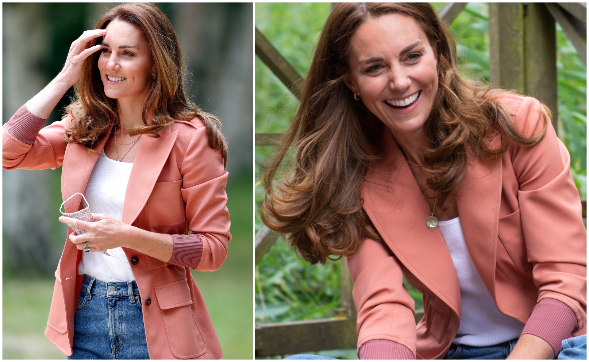 Duchess Catherine officially waves goodbye to her signature skinny jeans and steps out in a NEW style of denims