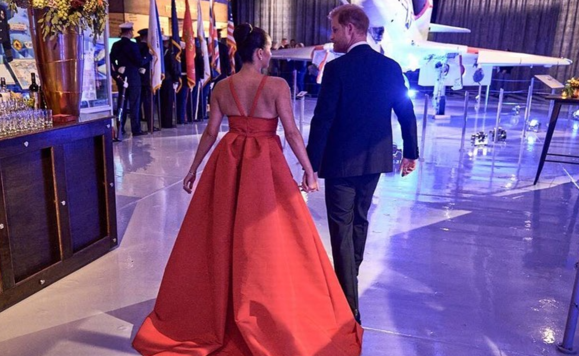 The look of love! New photos emerge of Prince Harry and Meghan, Duchess of Sussex’s glamorous night out