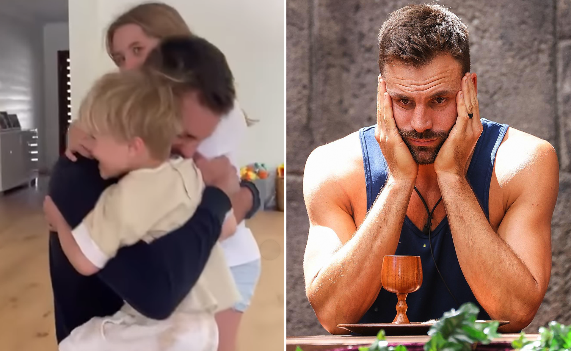 Beau Ryan breaks down as he’s reunited with his family after controversially quitting I’m A Celebrity… Get Me Out Of Here!