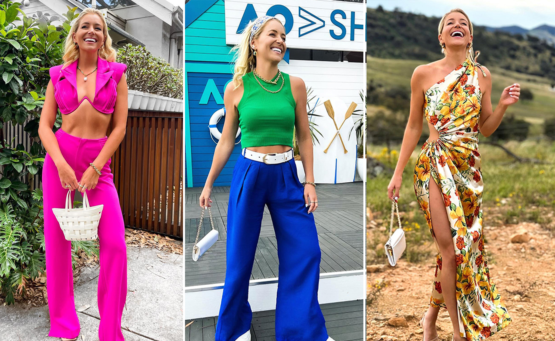 Chic activewear, high-end frocks and effortless casual ensembles: Photos that prove Holly Kingston is The Bachelor’s most fashionable star