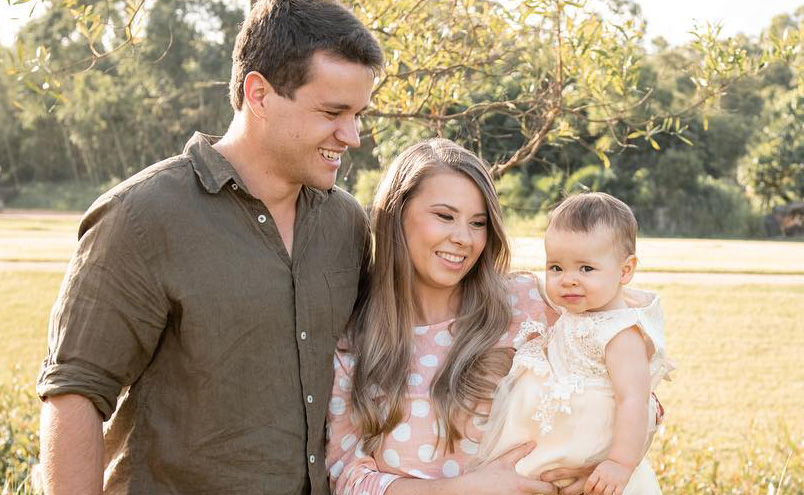 See Bindi Irwin’s cute reaction as she catches daughter Grace’s huge milestone on camera