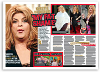 Kirstie in hiding – ‘My fat shame’