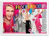 Jeanne’s TV Week Logies frocks rock!