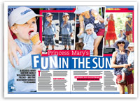 Princess Mary’s fun in the sun