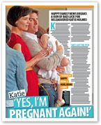 Katie: ‘Yes, I’m pregnant again!’