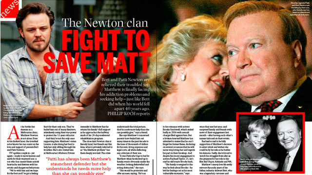 The Newton clan fight to save Matt