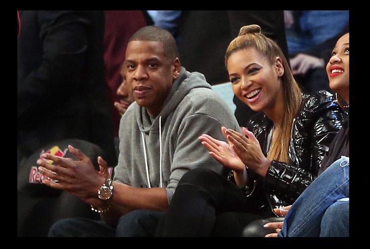 Beyonce introduces baby Blue