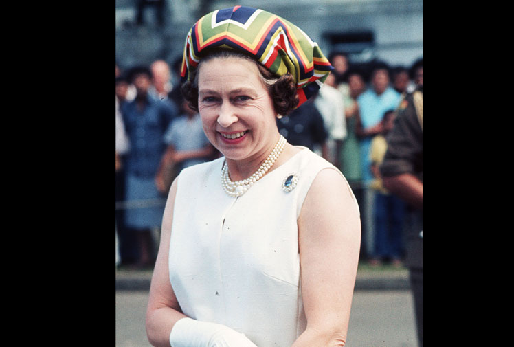 Elizabeth the Queen of hats!