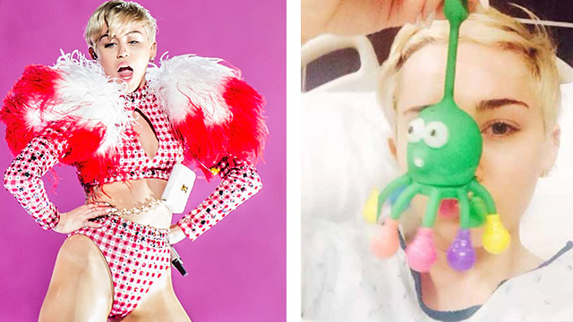 Miley Cyrus rushed to hospital