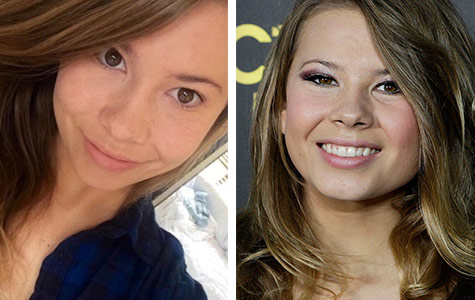 Bindi Irwin shares make-up free selfie