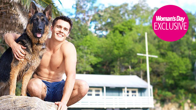 Home And Away’s Andrew Morley: The puppy love of his life!