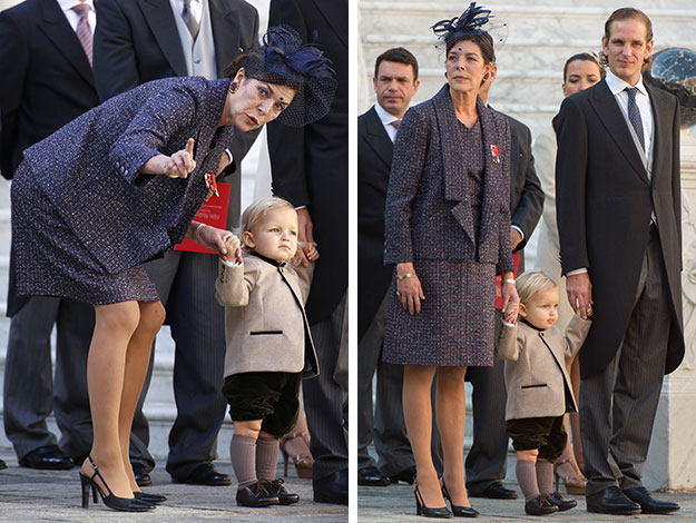 Andrea Casiraghi, son of Princess Caroline of Monaco relaxes on