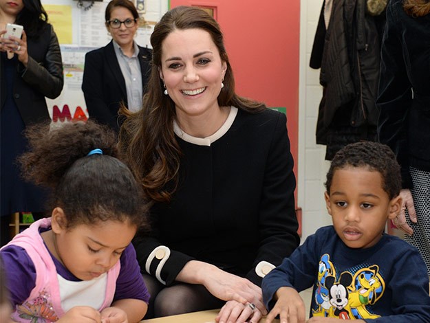 Duchess Catherine's sweetest moments with kids