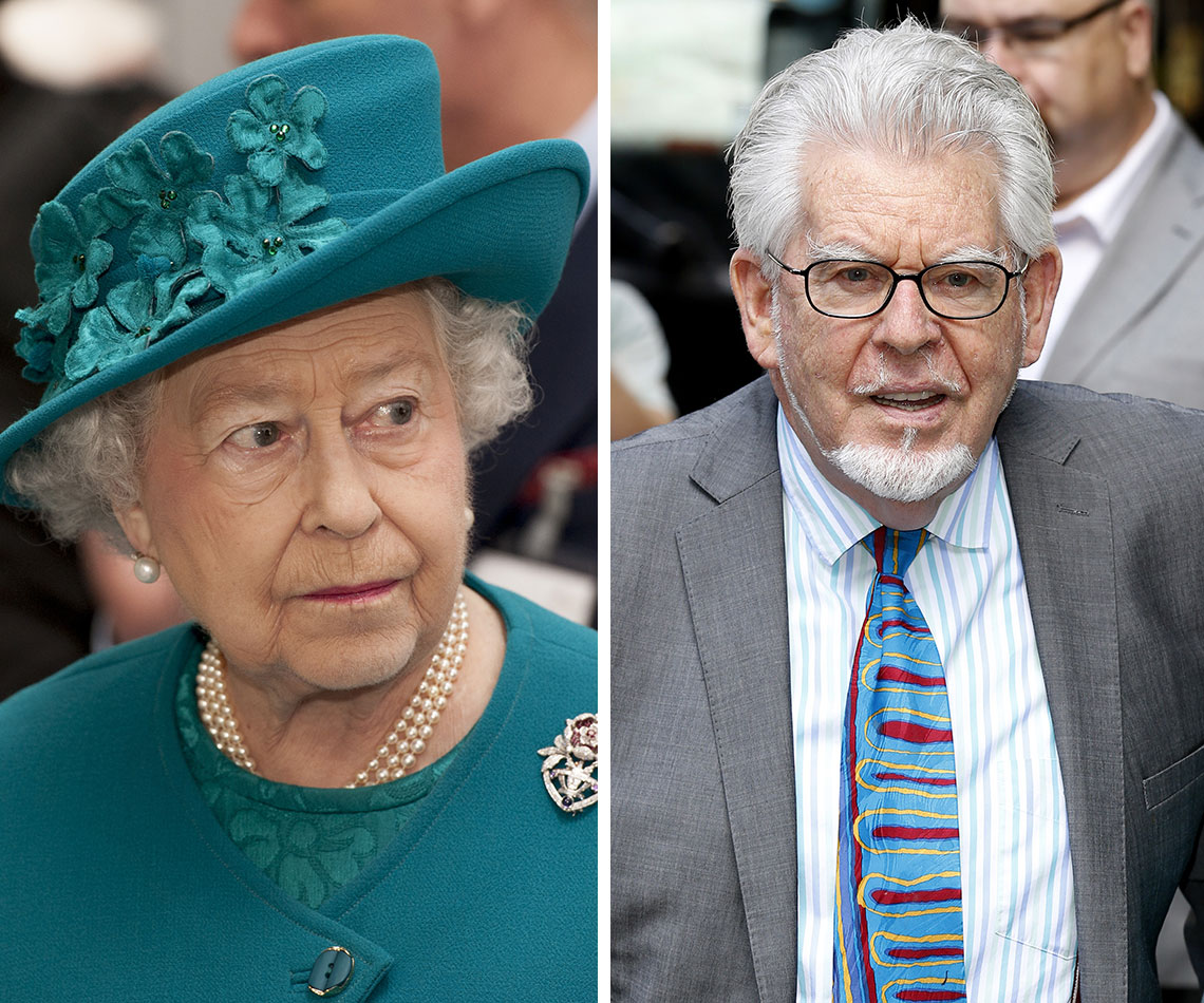 The Queen strips Rolf Harris of Royal Honour