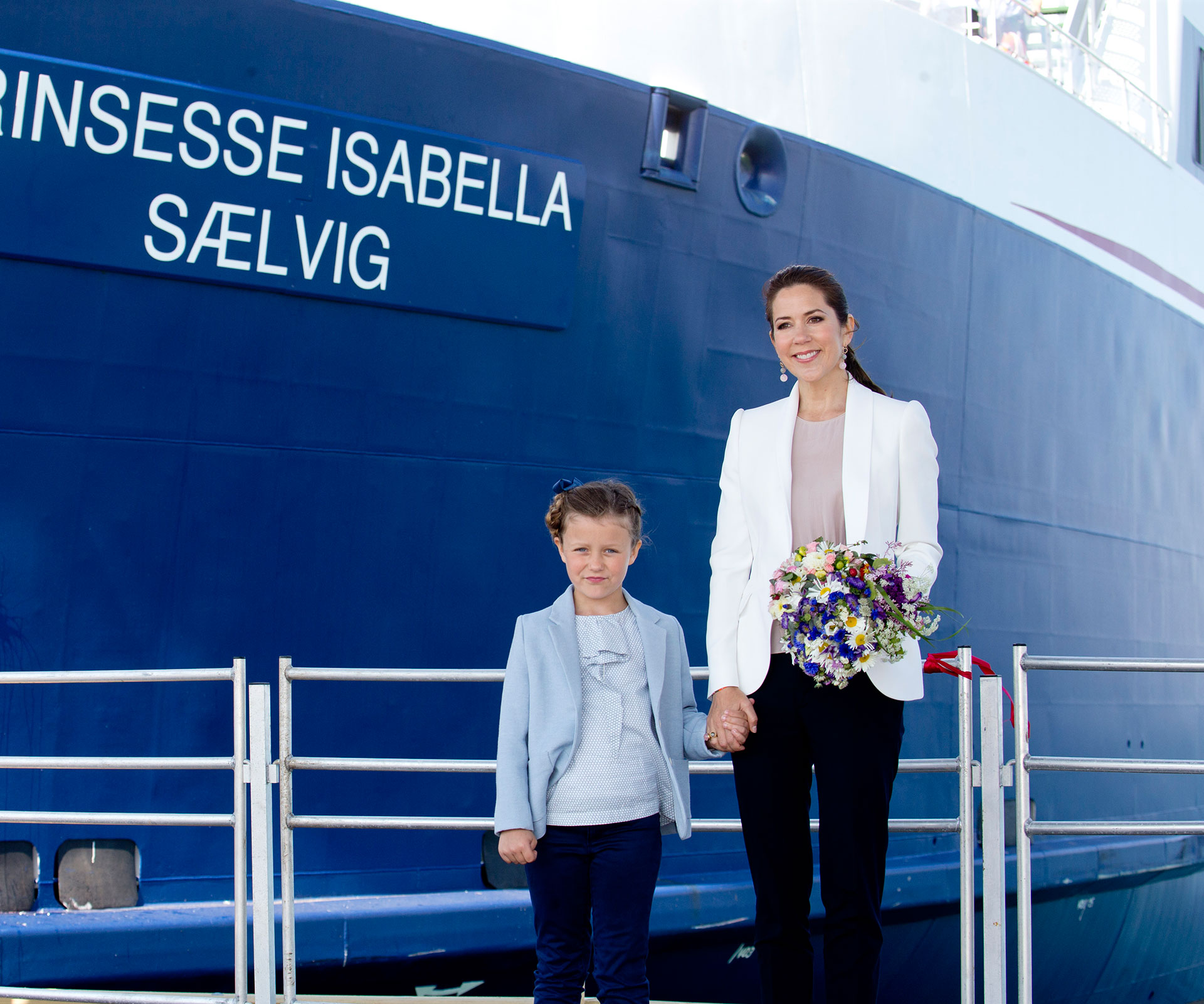 Princess Isabella of Denmark and Crown Princess Mary 