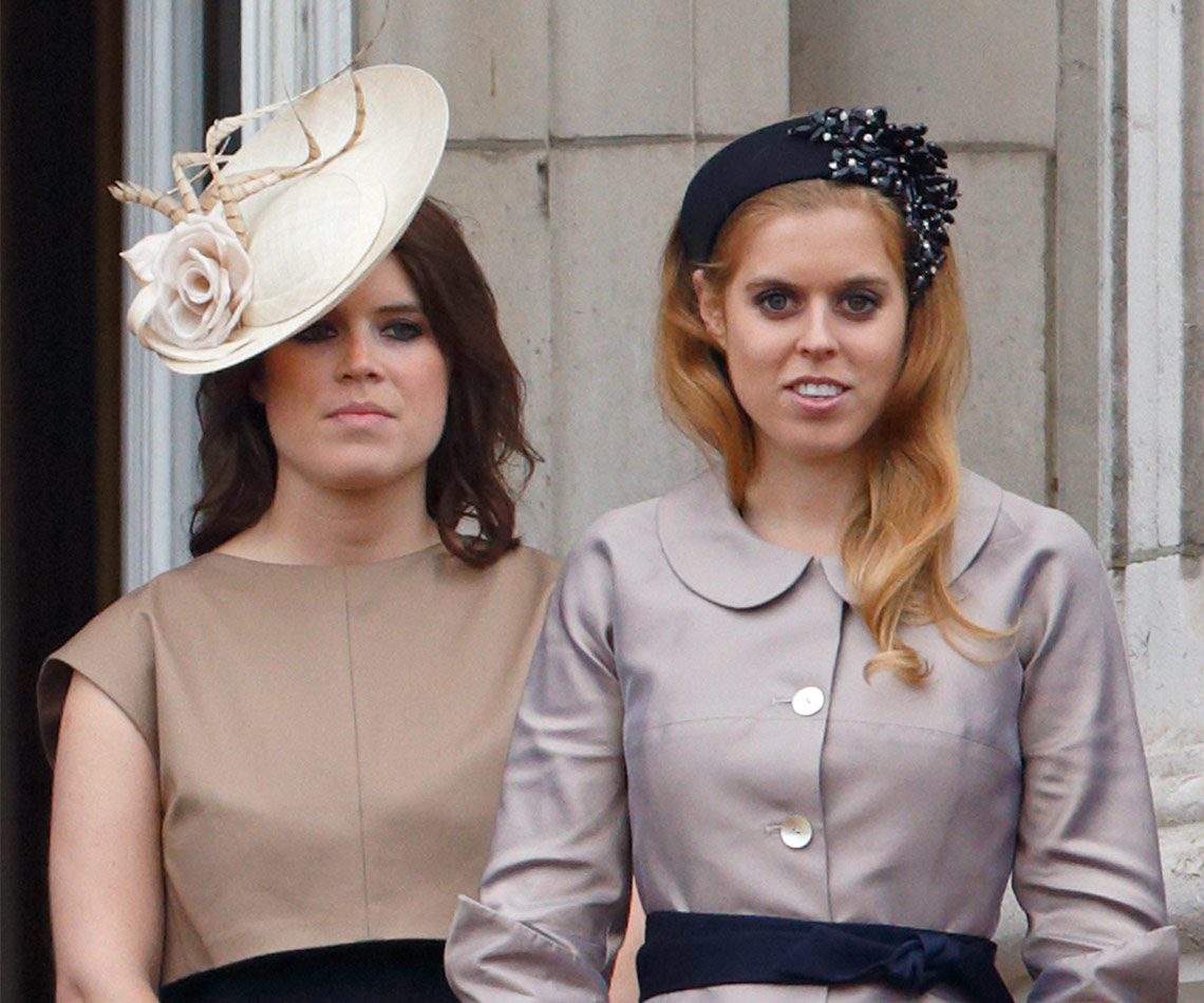 Princess Beatrice and Eugenie at war