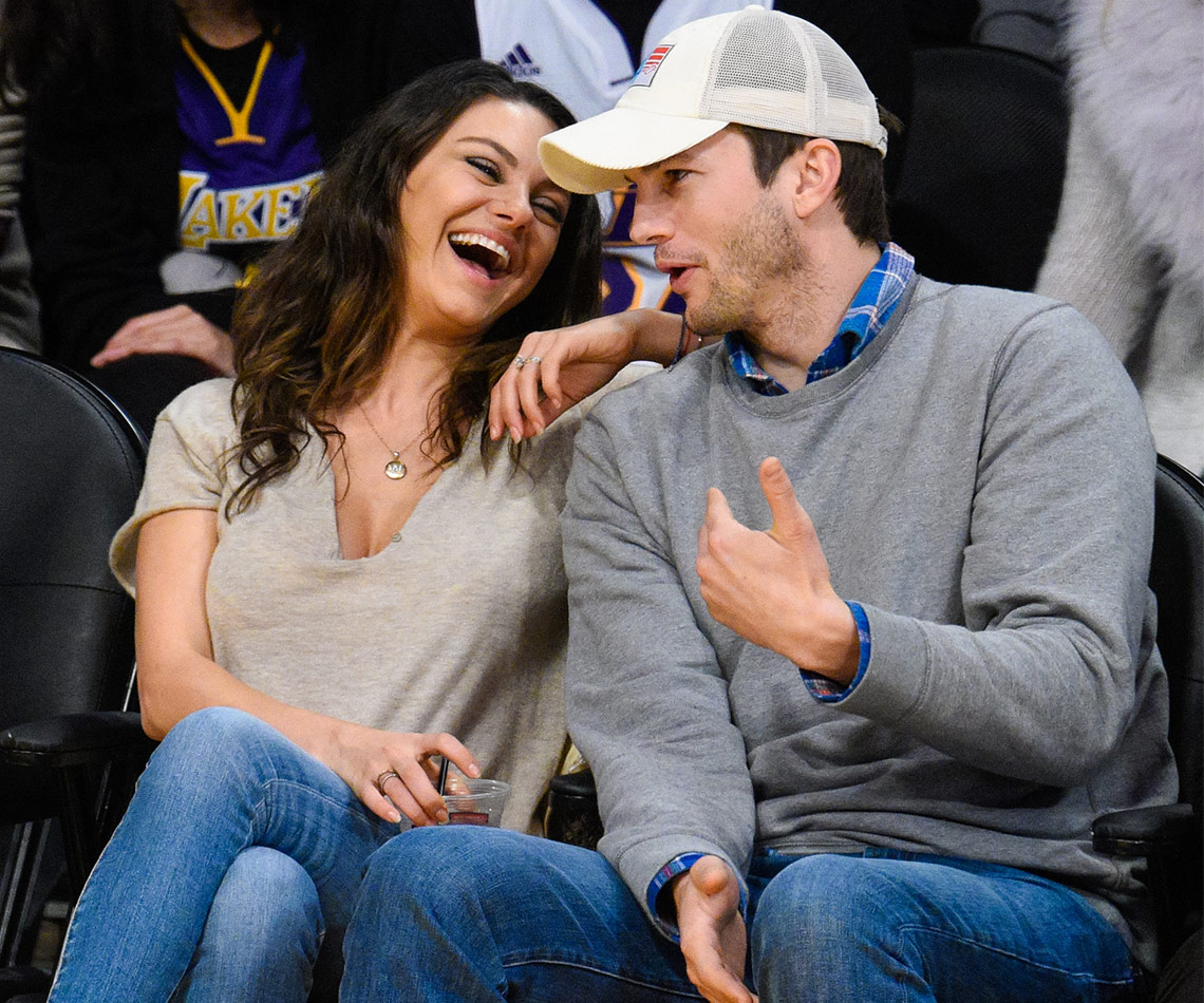 Mila Kunis and Ashton Kutcher