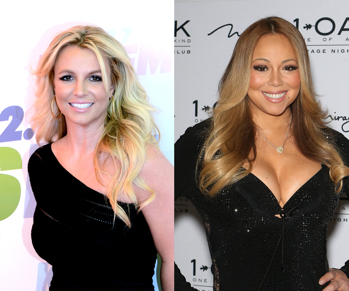 Britney Spears and Mariah Carey