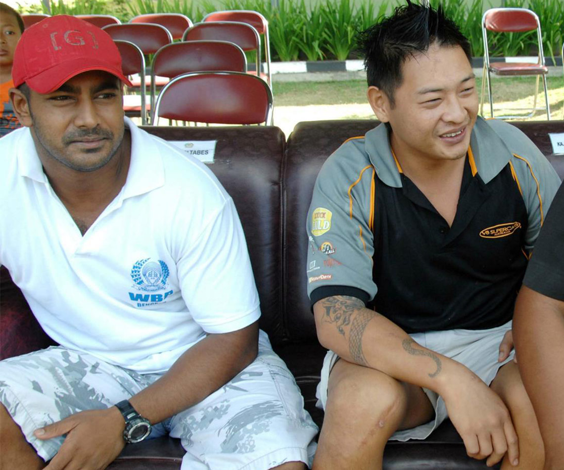 Andrew Chan and Myuran Sukumaran