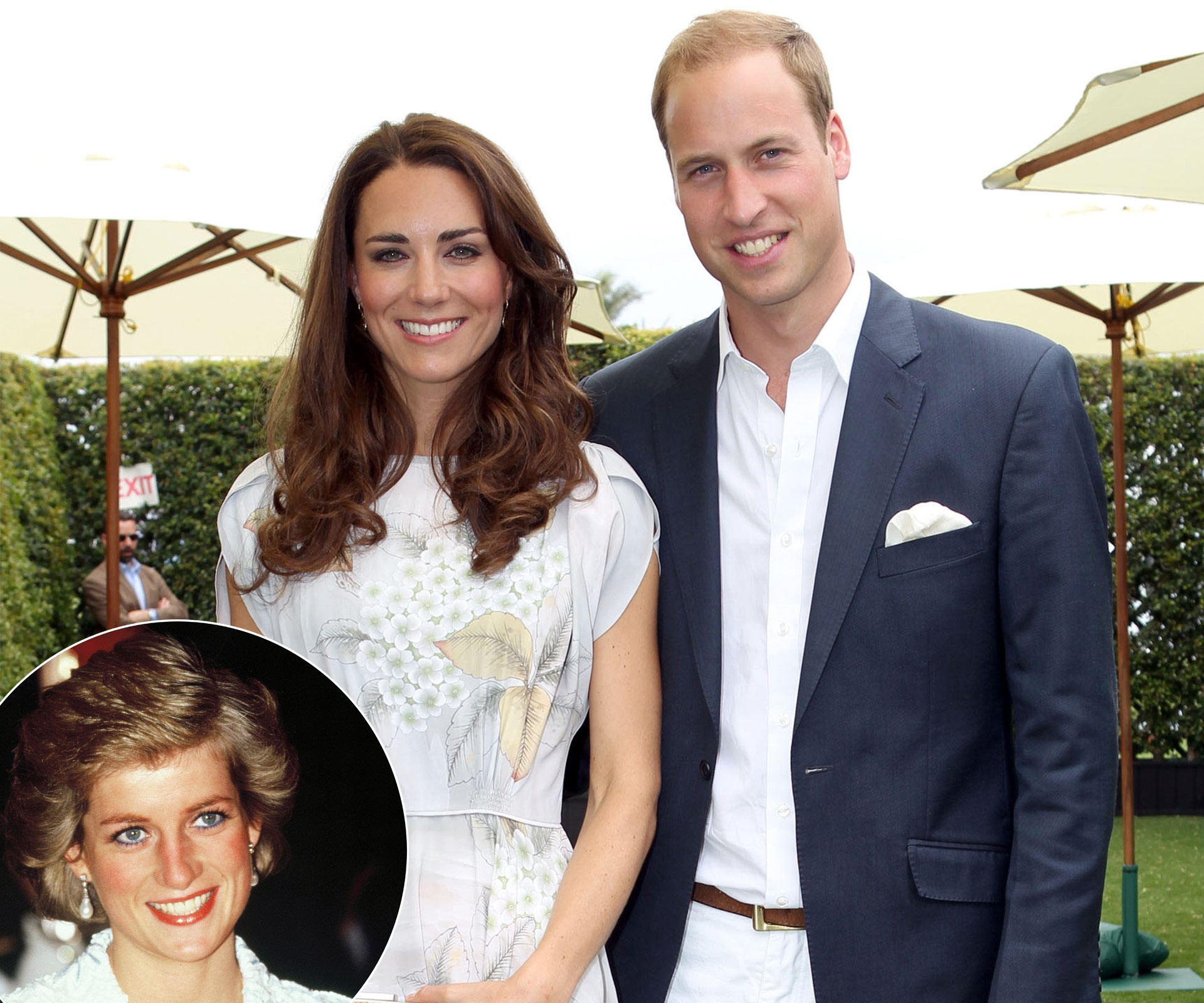 Prince William, Duchess Catherine, Princess Diana