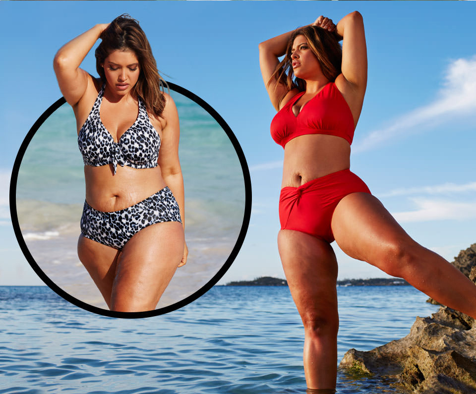 Denise Bidot's Unretouched Ad in Sports Illustrated Swimsuit