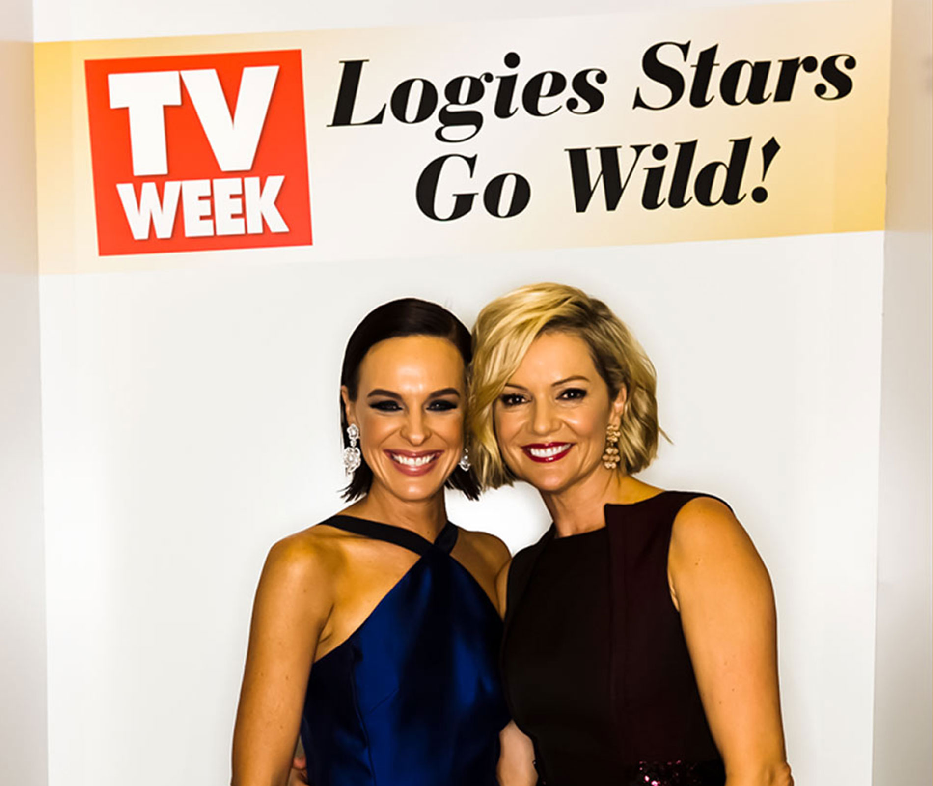 Photo booth fun at the 2016 TV WEEK Logies