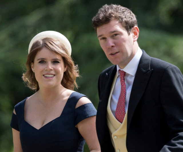 Princess Eugenie with fiance Jack Brooksbank