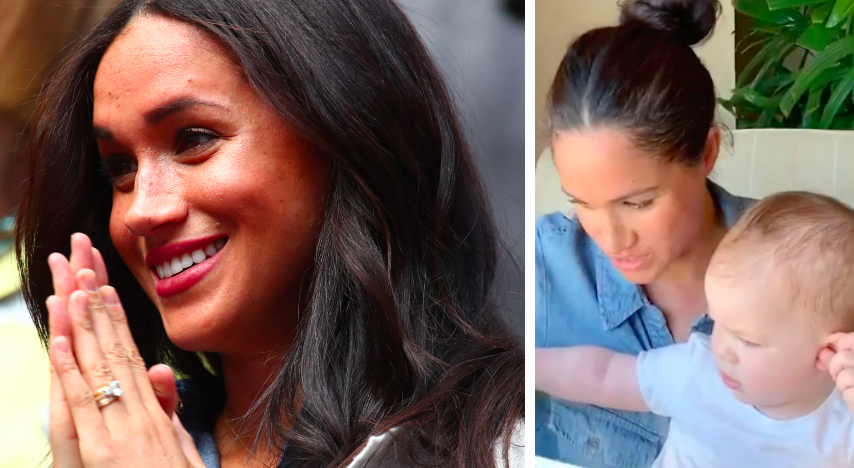 Meghan Markle bakes Archie a smash cake for his birthday