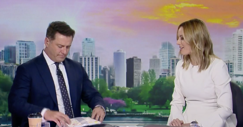 The Today Show Bring Karl Stefanovic To Tears With A Gift For His Daughter