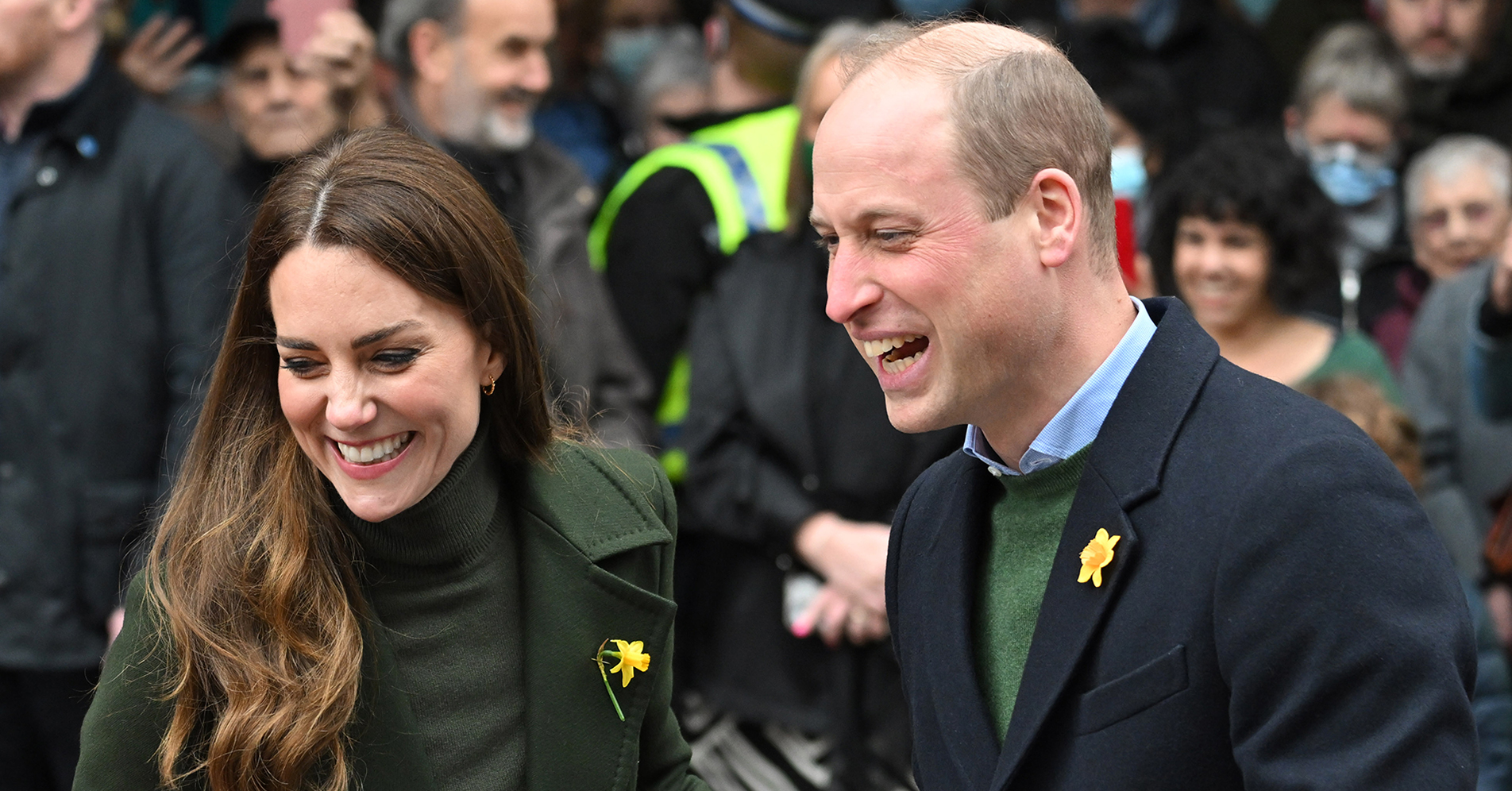 Prince William and Kate Middleton visit Wales