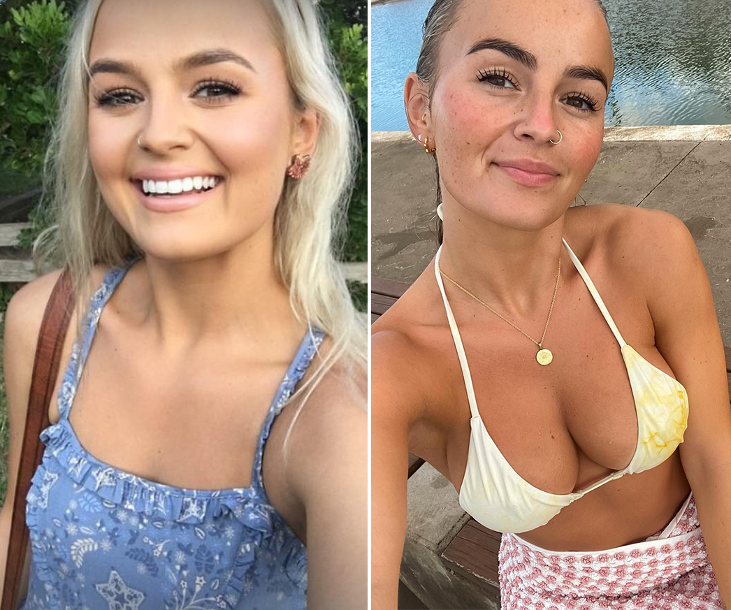 The Young Mummy Sophie Cachia posts video of strapless bra for big boobs