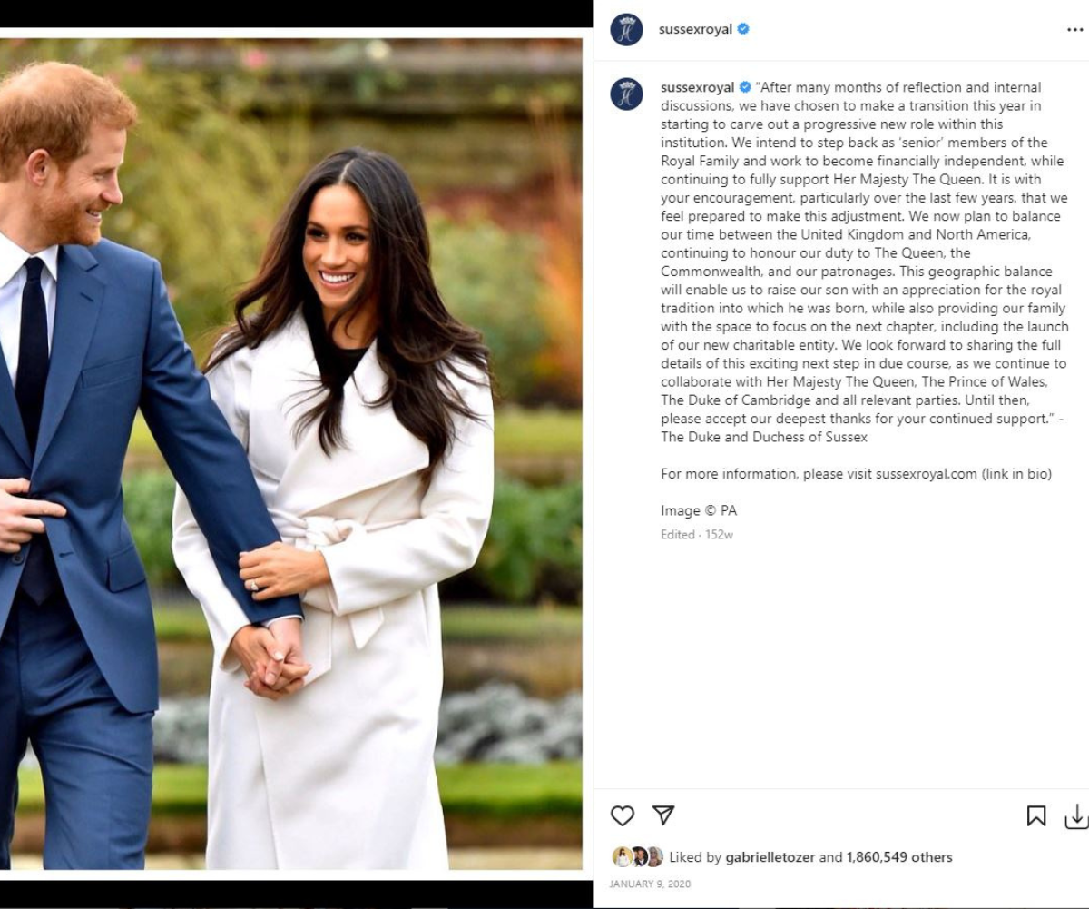 Why Harry And Meghan Stepped Down From Royal Family