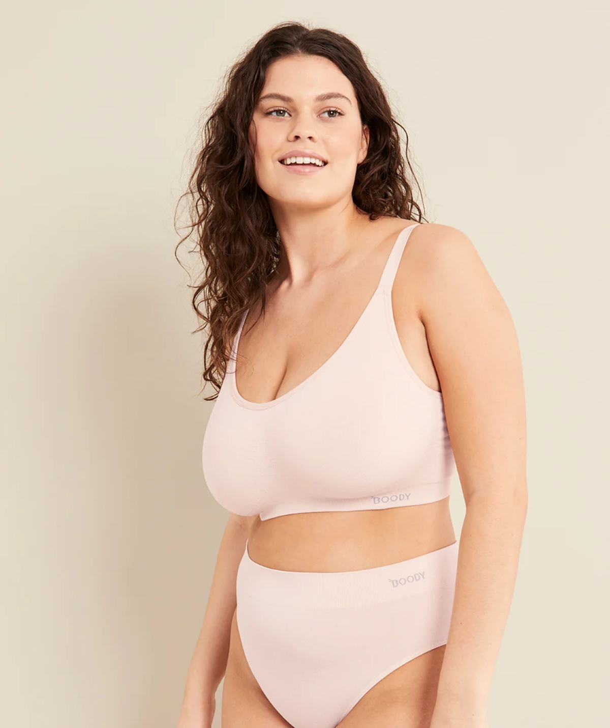 Fayreform Ultimate Comfort Front Closure Soft Cup Wire-free Bra - Pink -  Curvy Bras